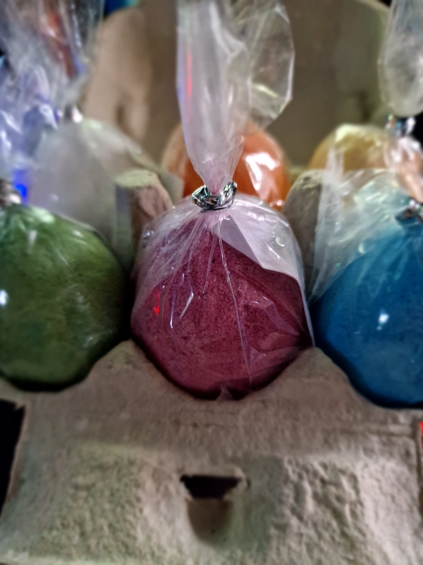 Box of 6 Egg Bath Bombs